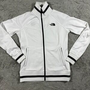 The North Face Women's Zip Track Jacket Size S Layering Athletic Hiking Outdoors
